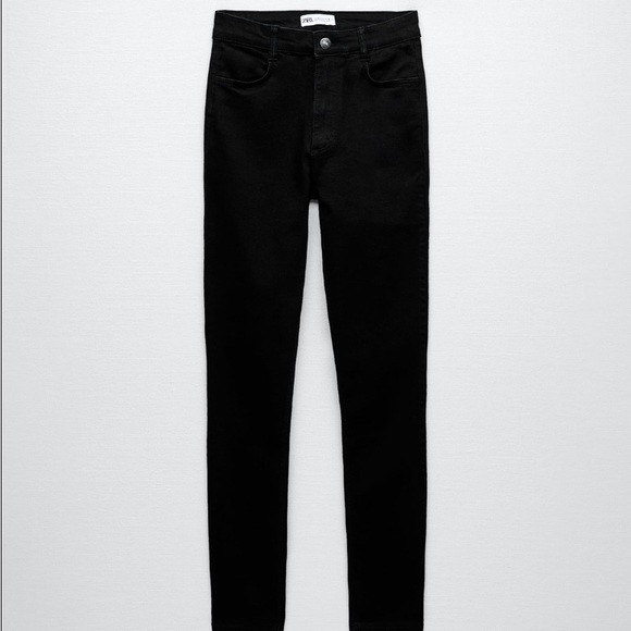 Zara Super Elastic Jeggings - Black - Picture 2 of 4